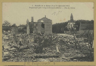 FRIGNICOURT. 2.Bataille de la Marne (du 6 au 12 sept. 1914). Frignicourt près de Vitry-le-François (Marne) . Rue du coton.
Saint-DizierÉdition A. Gauthier.Sans date