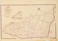 Braux-Sainte-Cohière (51082). Section A échelle 1/2500, plan napoléonien sans date (copie du plan napoléonien), plan non régulier (papier)