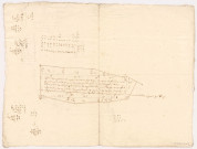 Domaine et château de Mareuil. Ventes et coupes de bois de Mareuil et du Baizil : lieudit "la pièce Favart" tenant aux patis du Baizil, 1763.