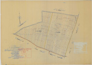 Angluzelles-et-Courcelles (51010). Section A1 2 échelle 1/2000, plan mis à jour pour 01/01/1938, non régulier (papier)
