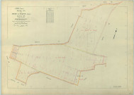 Tours-sur-Marne (51576). Section ZS échelle 1/2000, plan remembré pour 1962, extension sur Athys section ZA, plan régulier (papier armé).