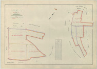 Saint-Germain-la-Ville (51482). Section ZH échelle 1/2000, plan remembré pour 1959, plan régulier (papier armé)