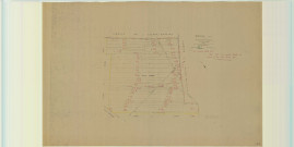 Val-des-Marais (51158). Morains (51383). Section A2 2 échelle 1/2000, plan mis à jour pour 1948 (ancienne section A6), plan non régulier (papier)