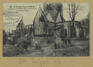 SUIPPES. -355. La Grande Guerre 1914-15. L'église de Suippes bombardée par les allemands / Express, photographe.
(92 - NanterreBaudinière).[vers 1915]