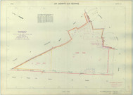 Essarts-lès-Sézanne (Les) (51235). Section ZC échelle 1/2000, plan remembré pour 01/01/1965, régulier avant 20/03/1980 (papier armé)