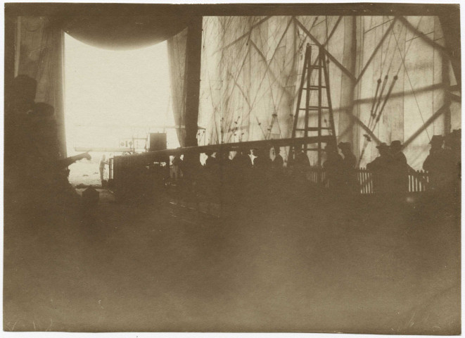 Le Zodiac nacelle, août 1909