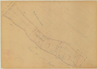 Frignicourt (51262). Section A4 échelle 1/1250, plan mis à jour pour 1936, plan non régulier (papier)