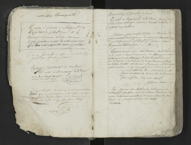 Délibérations municipales.