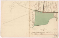 Plan géomètriquement figuré des biens domaniaux de la ville de Chaalons, 1775.
