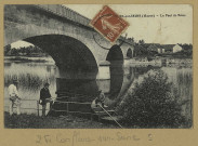 CONFLANS-SUR-SEINE. Le Pont de Seine.
Édition Rossignol (imp.-éd. BourgogneChâteau-Thierry).[vers 1918]