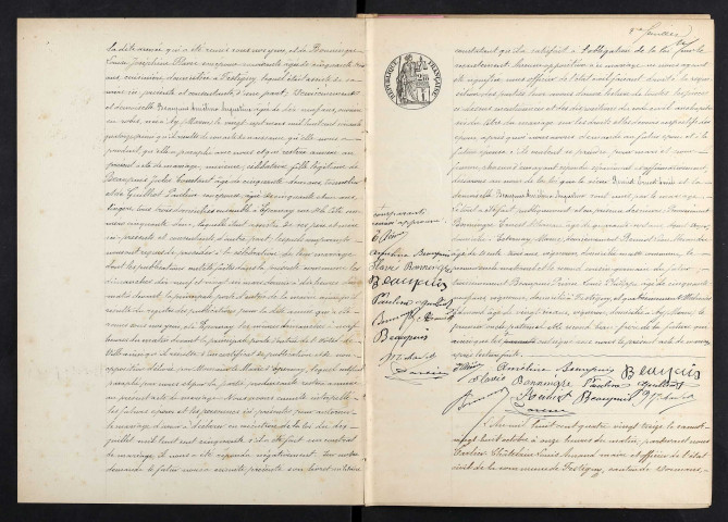 Festigny. Mariages 1893-1929