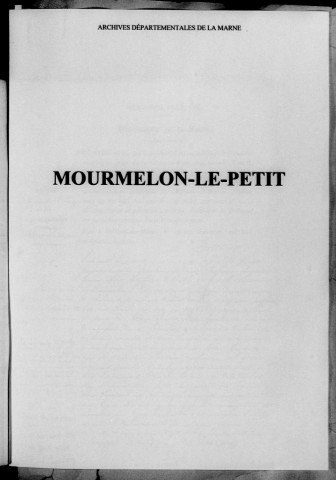 Mourmelon-le-Petit. Naissances 1882