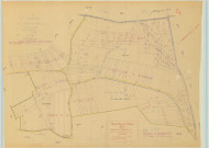 Faverolles-et-Coëmy (51245). Section D1 échelle 1/1000, plan mis à jour pour 1970, plan non régulier (papier).