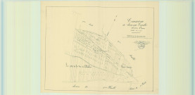 Somme-Tourbe (51547). Section A4 échelle 1/2500, plan mis à jour pour 1932, plan non régulier (papier)