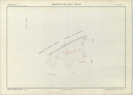 Bignicourt-sur-Saulx (51060). Section ZA échelle 1/2000, plan remembré pour 1973, plan régulier (papier armé)