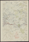 Cernay-en-Dormois : Carte indiquant la valeur et la résistance des abris ennemis.
Service géographique de l'Armée (Imp. G. C. T. A. IV).1918
