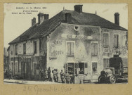 MAREUIL-LE-PORT. Bataille de la Marne 1918. Port-à-Binson. Hôtel de la Gare*.
Édition Millet (2 - Château-ThierryJ. Bourgogne).[vers 1918]