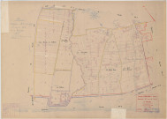 Faux-Fresnay (51243). Section G6 échelle 1/1000, plan mis à jour pour 01/01/1940, non régulier (papier)