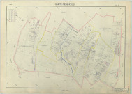 Sainte-Menehould (51507). Section AV échelle 1/2000, plan renouvelé pour 1966, plan régulier (papier armé)