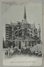 REIMS. Cathédrale du côté nord / Champagne Théophile Roederer et Co, Maison fondée en 1864 / Staerck, Paris.