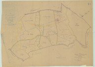 Nanteuil-la-Forêt (51393). Section A1 échelle 1/2500, plan mis à jour pour 1954, plan non régulier (papier).