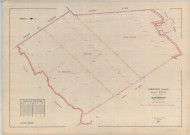 Cherville (51150). Section ZC échelle 1/2000, plan remembré pour 1961, plan régulier (papier armé)