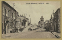 BERRU. 973-9-36-Grande-Rue-L'Église.
Édition Leclère.1920