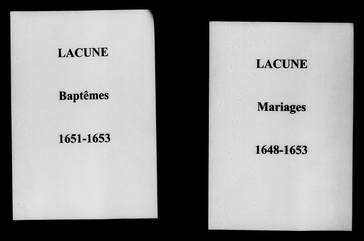 Saint-Mard-sur-le-Mont. Baptêmes, mariages, sépultures 1618-1674
