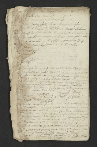 Délibérations municipales.