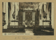 SÉZANNE. Église St-Denis. Maître-Autel.
MatouguesÉdition Artistiques OR Ch. Brunel.[vers 1929]
Collection Badée, Sézanne