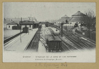 ÉPERNAY. Intérieur de la gare et les rotondes.
(75 - Parisimp. M.J. Staerck).[vers 1900]
Collection du champagne Mercier