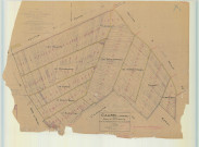 Caurel (51101). Section X1 échelle 1/2500, plan mis à jour pour 1952, plan non régulier (papier).
