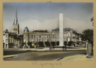 ÉPERNAY. Place de la République. 6-Le monument de la Résistance.
(71 - Mâconimp. Combier CIM).[vers 1956]