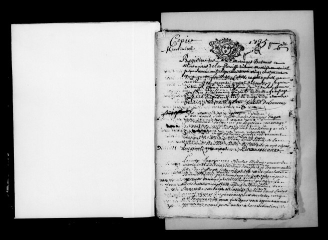 Montmirail. Baptêmes, mariages, sépultures 1735-1747