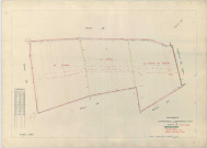 Champigneul-Champagne (51117). Section ZC échelle 1/2000, plan remembré pour 1957, plan régulier (papier armé)