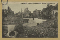 REIMS. 51. Reims dans les Ruines après la Retraite des Allemands - Place Saint-Timothée.
ÉpernayThuillier.1964