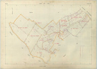 Givry-lès-Loisy (51273). Section ZA échelle 1/2000, plan remembré pour 1973, plan régulier (papier armé)