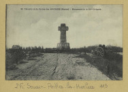 SOUAIN-PERTHES-LÈS-HURLUS. 30-Calvaire de la Ferme des Wacques. Monument de la 28ème Brigade.