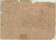 Moncetz-Longevas (51372). Section A1 échelle 1/2500, plan mis à jour pour 1936, plan non régulier (papier)
