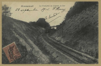 MONTMIRAIL. La tranchée du chemin de Fer / G. Dart, photographe à Montmirail.
MontmirailPh. Édition G. Bart.[vers 1906]