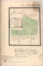 Plan du canton dit les Tuillots cotté 39e au plan général des Maisneux 1760, Pierre Villain