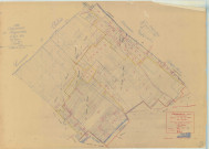 Fagnières (51242). Section D5 échelle 1/2500, plan mis à jour pour 1938, plan non régulier (papier)