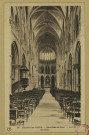 CHÂLONS-EN-CHAMPAGNE. 80- Notre-Dame-de-Vaux. La nef. The nave.
ReimsEditions Artistiques ""Or"" Ch. Brunel.Sans date
