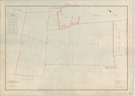 Cheppes-la-Prairie (51148). Section ZD 1 échelle 1/2000, plan remembré pour 1964, plan régulier (papier armé)