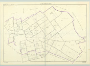 Meix-Tiercelin (Le) (51361). Tableau d'assemblage échelle 1/5000, plan remembré pour 1966, plan régulier (papier)