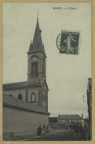 BOUZY. L'Église.
Édition des Comptoirs Français.[vers 1903]