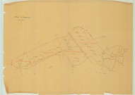 Moslins (51387). Section FORET échelle 1/5000, plan mis à jour pour 01/01/1934, non régulier (calque)