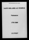 Saint-Hilaire-au-Temple. Naissances 1793-1860