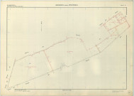 Bergères-sous-Montmirail (51050). Section ZI échelle 1/2000, plan remembré pour 01/01/1974, régulier avant 20/03/1980 (papier armé)