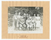 Brasserie de Fère-Champenoise, le personnel de bureau en 1933